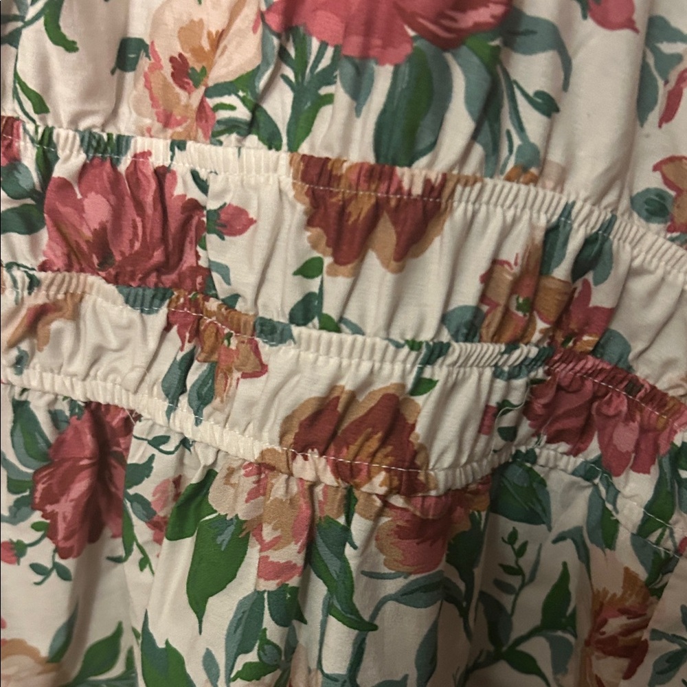 Floral Puff Sleeve Somerset Maxi Dress - Picture 5 of 5